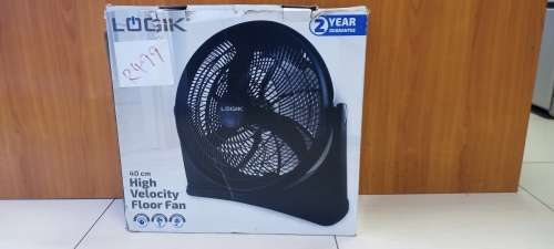 Logik 40CM High Velocity Floor Fan BF-1601A